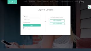 
                            4. Login To Your Lendbox Account