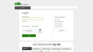 
                            2. Login to your my nib account - nib nz