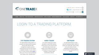 
                            12. Login to your OneTRADEx account for offshore discount online trading