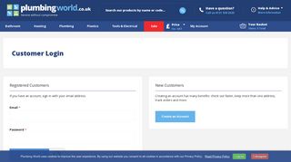 
                            9. Login to your online account - Plumbing World