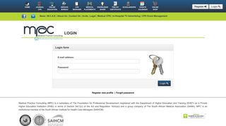 
                            6. Login to your profile | Medical Practice Consulting