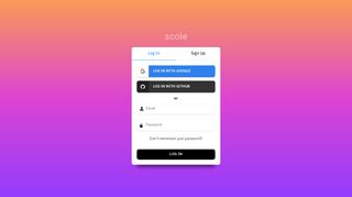 
                            5. Login to your Scale Account - Scale