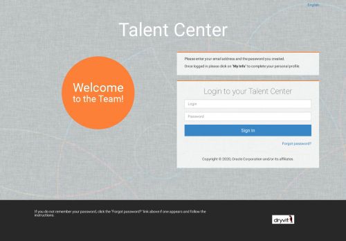 
                            4. Login to your Talent Center