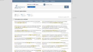 
                            8. login to your - Traduzione in italiano – Dizionario Linguee