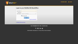 
                            6. Login to your WolfNet IDX BackOffice - WolfNet Technologies