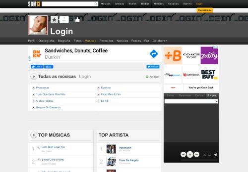 
                            2. Login Todas as Músicas - Som13 músicas para ouvir