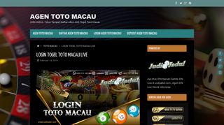 
                            11. LOGIN TOGEL TOTO MACAU LIVE | AGEN TOTO MACAU