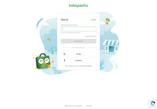 
                            1. Login - Tokopedia