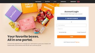 
                            3. Login | TokyoTreat Customer Portal