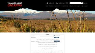 
                            7. Login Tongariro Alpine Crossing