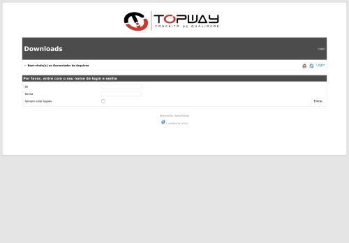 
                            5. Login - TOPWAY - Conceito de Qualidade