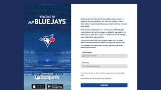 
                            13. Login - Toronto Blue Jays