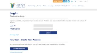 
                            2. Login - Toronto Region Board of Trade