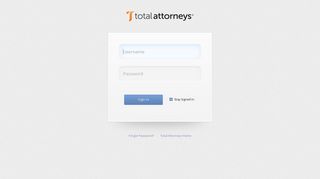 
                            1. Login - Total Attorneys
