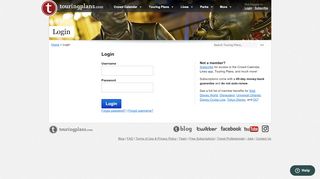 
                            5. Login - Touring Plans