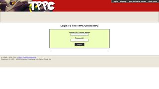 
                            1. Login! - TPPC Online RPG v8.0