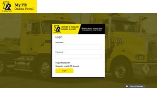 
                            2. Login - TR Group Vehicle Portal