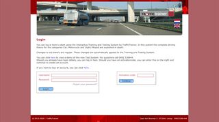 
                            13. Login - Traffic Trainer