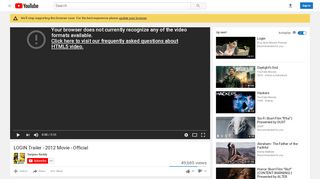 
                            3. LOGIN Trailer - 2012 Movie - Official - YouTube