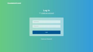 
                            6. Login | TrainingPeaks
