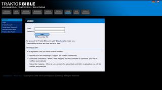 
                            9. Login - Traktor Bible