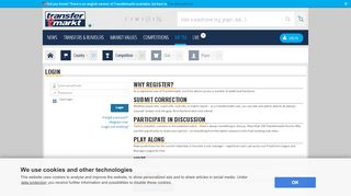 
                            2. Login | Transfermarkt