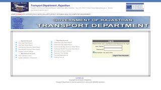 
                            10. Login - Transport Department ,Rajasthan