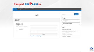 
                            1. Login | transport.adeplast.ro