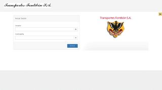 
                            10. Login - Transportes Fontibon