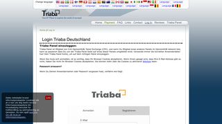 
                            3. Login Triaba Deutschland - Triaba.com
