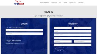 
                            1. Login - tripsavr