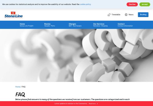 
                            4. Login trouble into extranet - Stena Line Freight