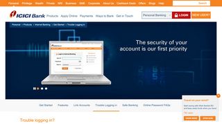 
                            12. Login Troubles - Forgot Your User ID and Password - ICICI Bank