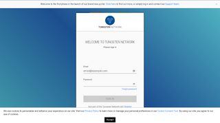 
                            13. Login - Tungsten Network Portal