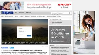 
                            4. Login über Outlook.com für Office-365-Nutzer - IT Magazine