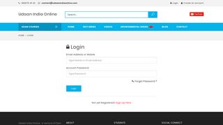 
                            6. Login - UdaanIndiaOnline
