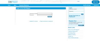
                            7. Login - UDS Mapper