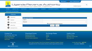 
                            7. Login - Uganda Revenue Authority