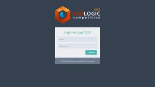 
                            3. Login - UISI Logic Competition