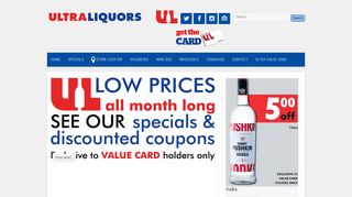 
                            8. Login - Ultra Liquors