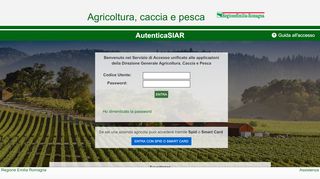 
                            1. Login - UmaWizard - Agricoltura Regione Emilia-Romagna