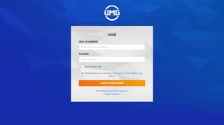 
                            1. Login | UMG Gaming