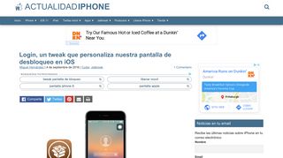 
                            11. Login, un tweak que personaliza nuestra pantalla de desbloqueo en iOS