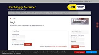 
                            4. Login – Unabhängige Mediziner