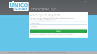 
                            8. Login - Unico Campania