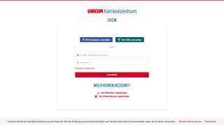 
                            4. Login | UNICUM Karrierezentrum