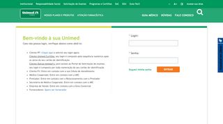 
                            6. Login - Unimed Curitiba