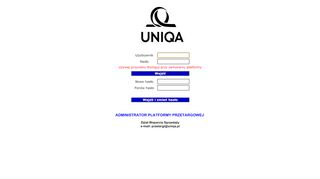 
                            4. Login - Uniqa