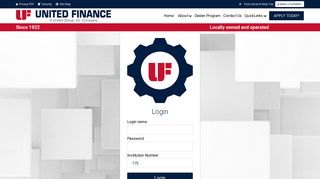 
                            1. Login - United Finance