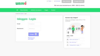 
                            5. Login | Univé MijnGemak